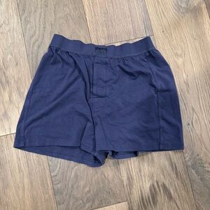 Skims Boxer PJ Shorts in Blue Sz XS